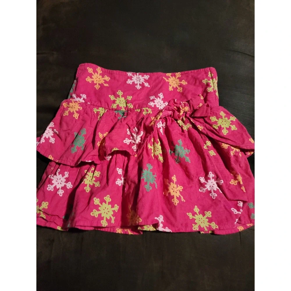 Gymboree cheery all the way sweater‎ 5 6 and skirt size 6